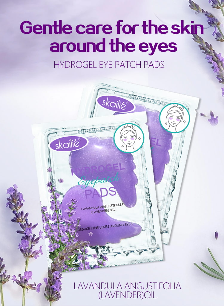 Lavender Crystal Eye Mask