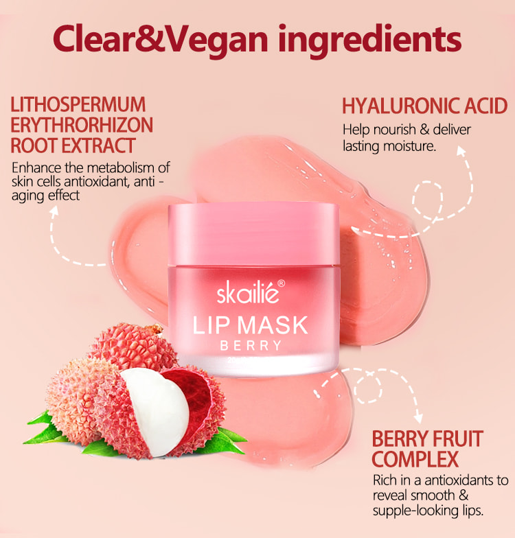 Berry Collagen Sleeping Lip Mask