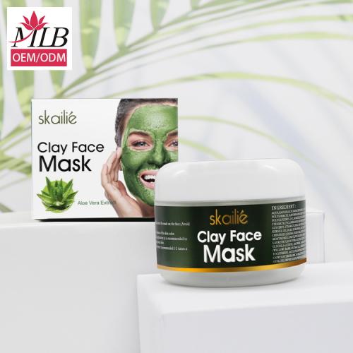 Aloe vera clay face mask