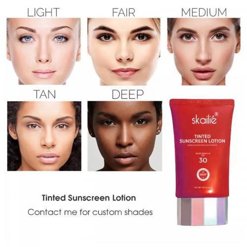 Skailie Tinted Sunscreen Lotion