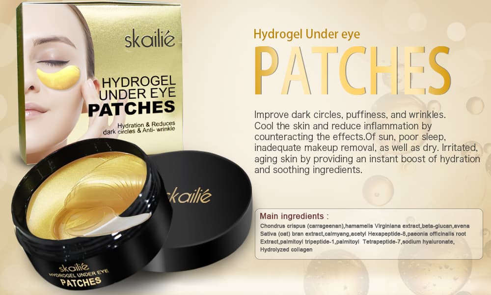 How do you use collagen gold eye mask?