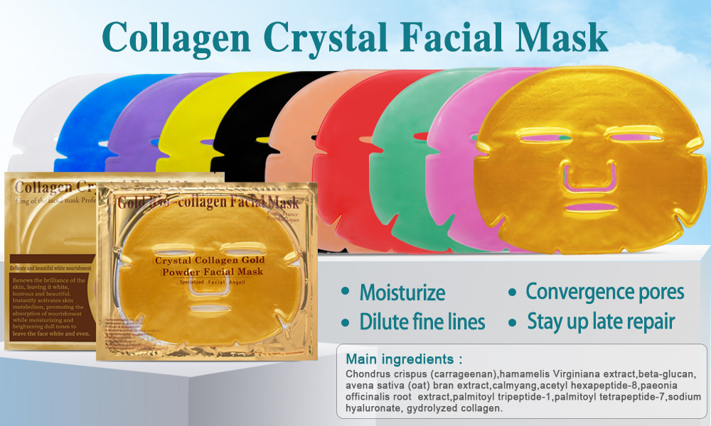 What does a collagen face mask do?